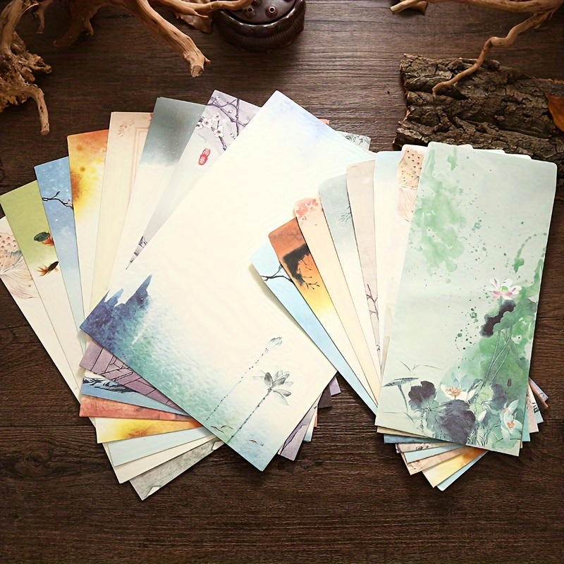 Wax Seal Letter Kit - 중국식 편지지 및 봉투 세트 –