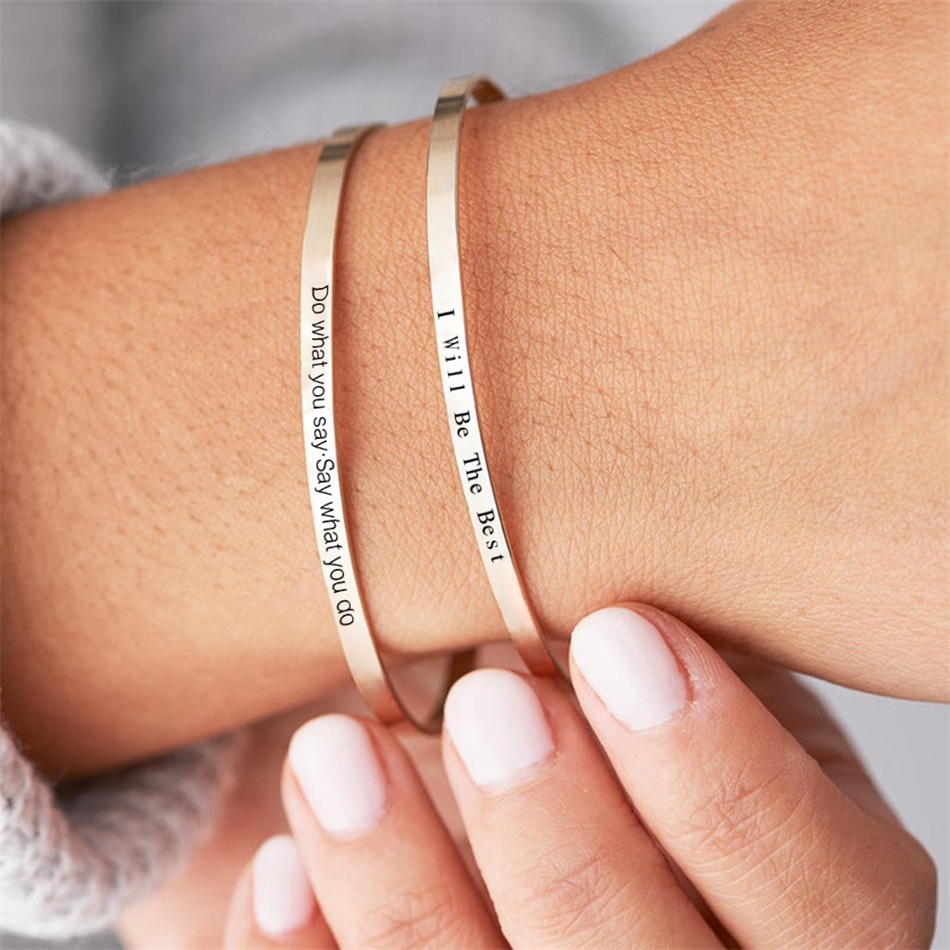 Coordinates Bracelet - 커스텀 이름 팔찌, 하트 팔찌, 실버