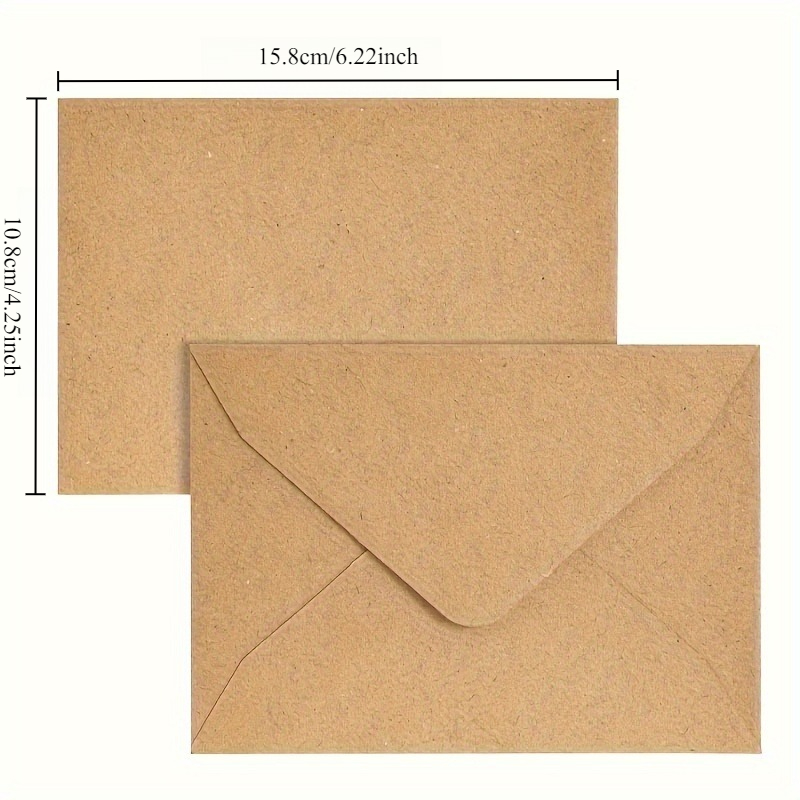 50/100pcs 크래프트 종이 봉투 DIY 인사말 카 - Wax Seal Letter Kit 리뷰 및 가격