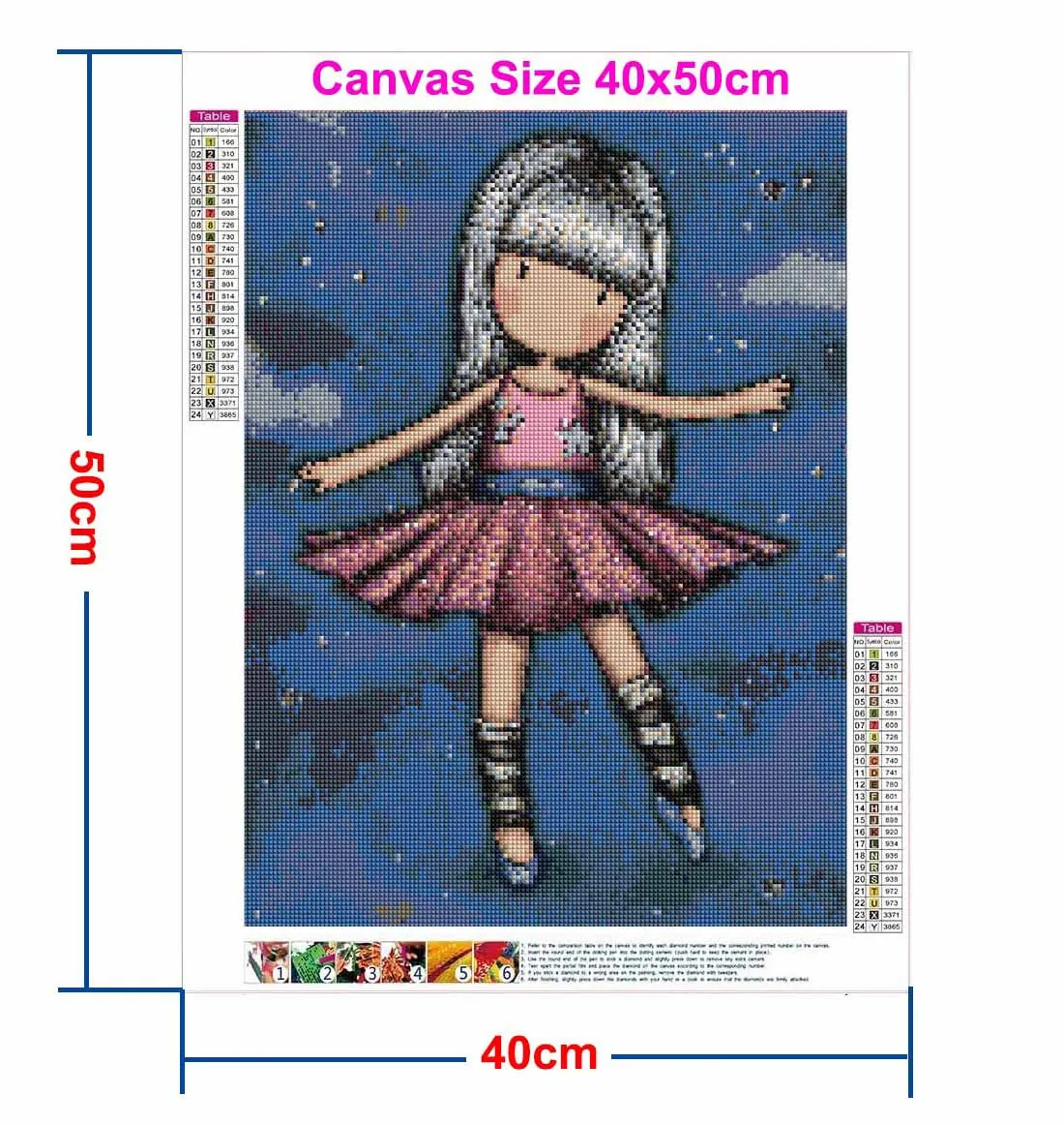 DIY 5D 다이아몬드 페인팅 키트, Gorjus 소녀 - Photo Mosaic Print 리뷰 및 가격